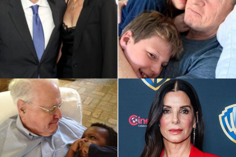 Sandra Bullock Shares Emotional Father’s Day Tribute Featuring Rare Photos of Her Late Father and Kids