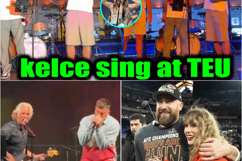 OMG! Travis Kelce Steals the Show at TEU with a Jaw-Dropping Taylor Swift Serenade