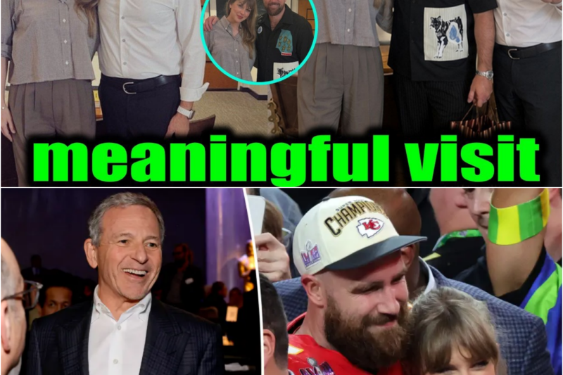 The Power Play: Inside Taylor Swift and Travis Kelce’s Secret Meeting with Disney’s Robert Iger