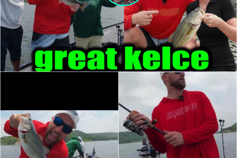 Reeling in Greatness: Travis and Jason Kelce Dominate the Water in Epic Fishing Showdown