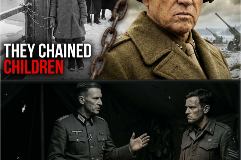 What Patton Did When Germans Chained Children to a Bridge