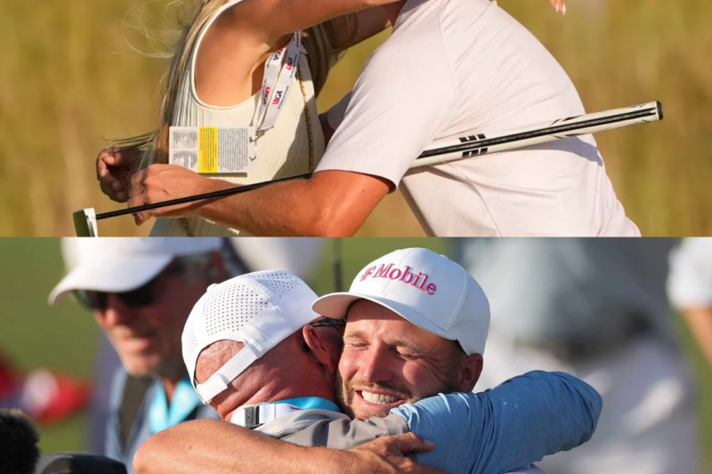 Wyndham Clark Wins 2026 U.S. Open and Shares Emotional Kiss With Girlfriend Emily Tanner in Heartfelt Celebration