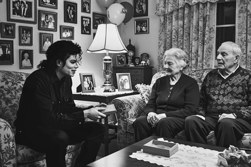 82-Year-Old Man Thought Nobody Was Watching Him Dance With His Wife — Then Michael Jackson Knocked