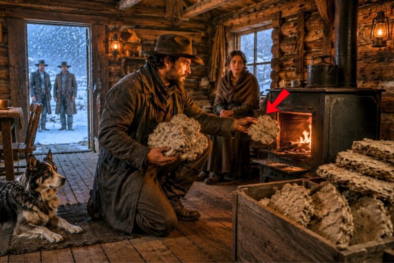 Winter Came With No Firewood — He Burned Buffalo Chips and Stayed Warm All Season