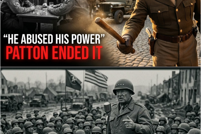 What Patton Did When an MP Attacked His Own Soldiers in France