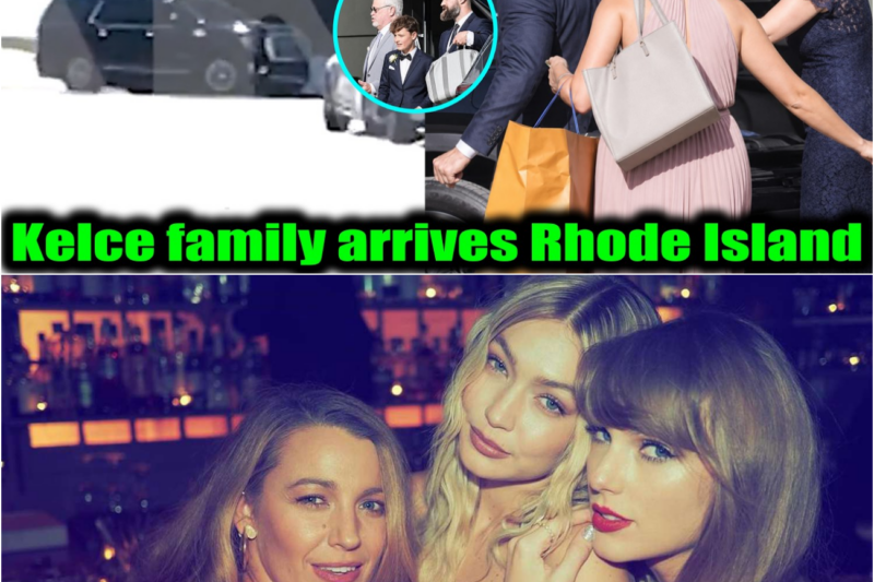 Inside the Wedding of the Decade: The Kelce Family Arrives at Taylor Swift’s Rhode Island Mansion for an Intimate, Top-Secret Ceremony