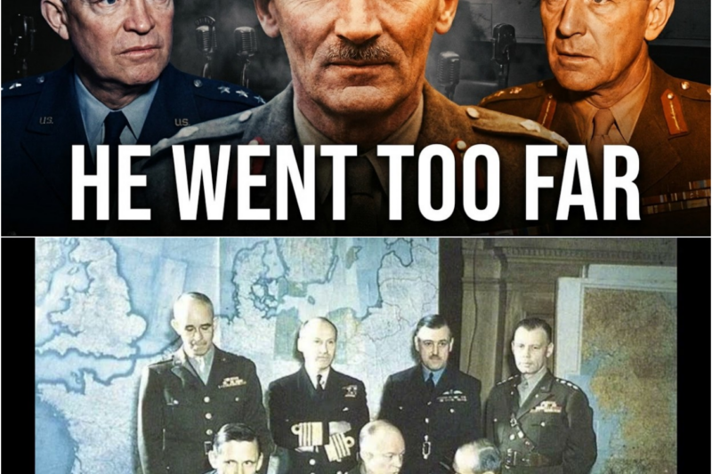 The Moment British Staff Officers Realized Montgomery Had Crossed Eisenhower’s Final Line