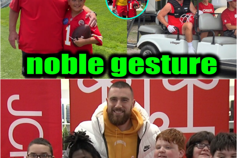 Beyond the Gridiron: Travis Kelce, Patrick Mahomes, and the Chiefs Deliver the Ultimate Surprise to a Brave Make-A-Wish Fan