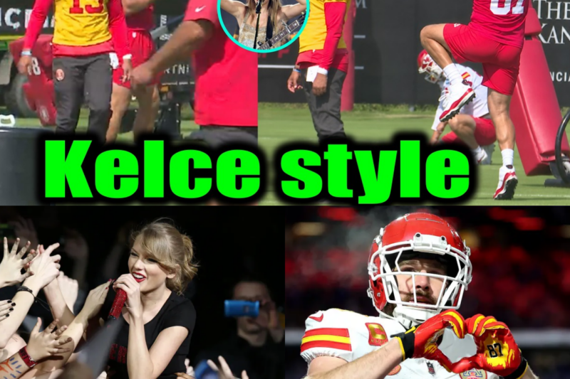 When the Gridiron Becomes the Eras Tour: Travis Kelce’s Unforgettable Mid-Practice Dance Break to Taylor Swift’s Hit Stuns Chiefs Camp