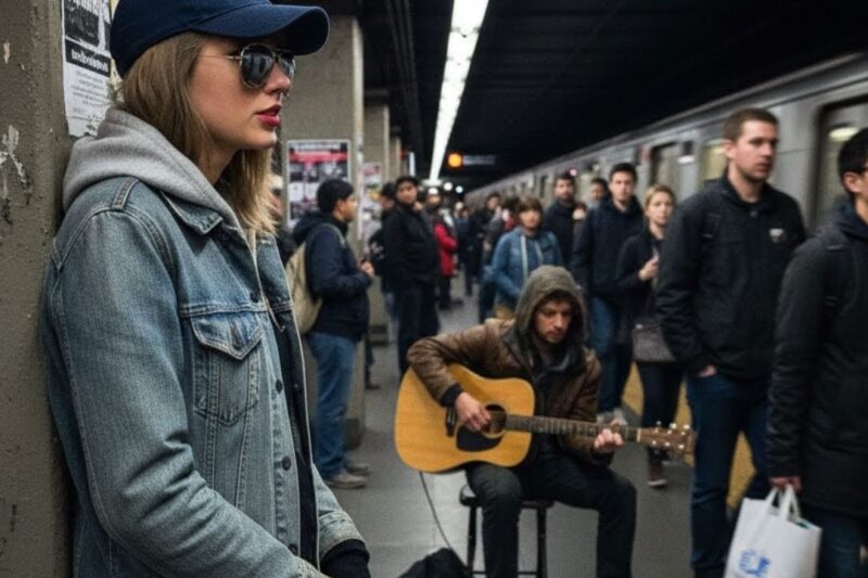 Taylor Swift in DISGUISE Heard Homeless Teen Singing in Subway — What She Did Next Changed His Life
