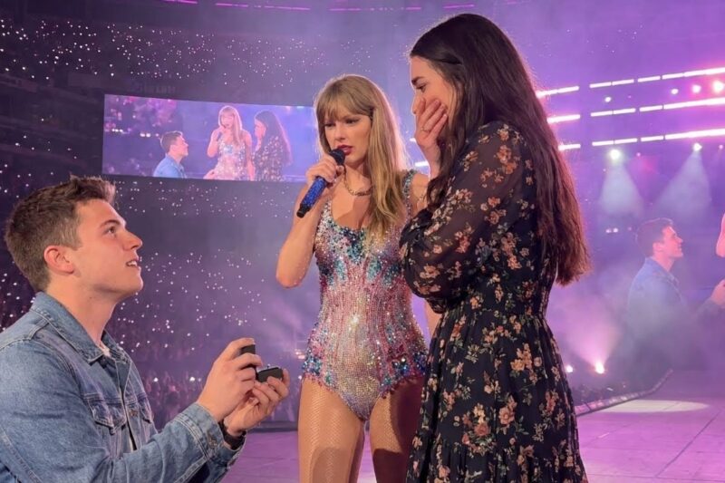Fan Proposes at Taylor Swift Concert — She Says NO Before 60,000… Then THIS Happens