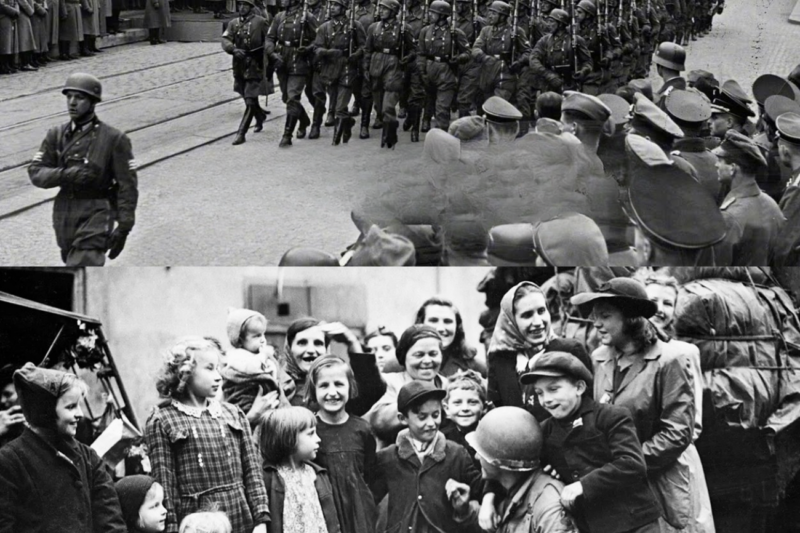 Czech Children Couldn’t Believe American Sold1ers Brought Them Food and Freedom