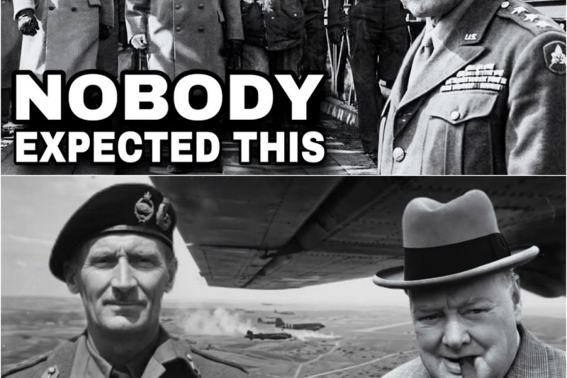 What Churchill Said to Montgomery When Patton Crossed the Rhine Without Permission?