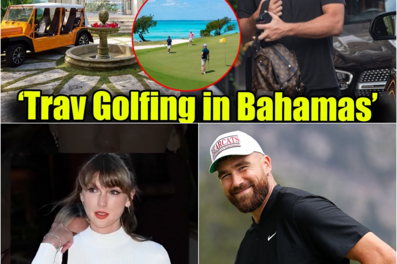 Inside Travis Kelce’s Secret Bahamas Getaway: Golfing, Brotherhood, and Bachelor Party Rumors Ahead of the “Wedding of the Year”