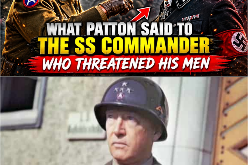 What Patton Said to the SS Commander Who Threatened His Men