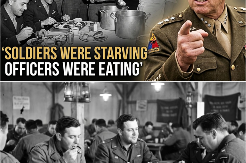 What Patton Said When He Found Out American Soldiers Were Starving While Officers Ate Well