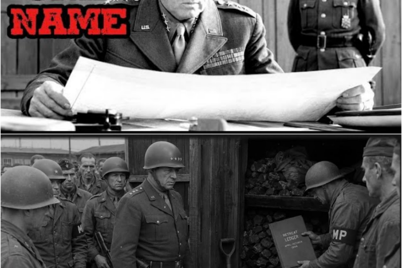 Patton Was About to Sign — Then He Saw the Name