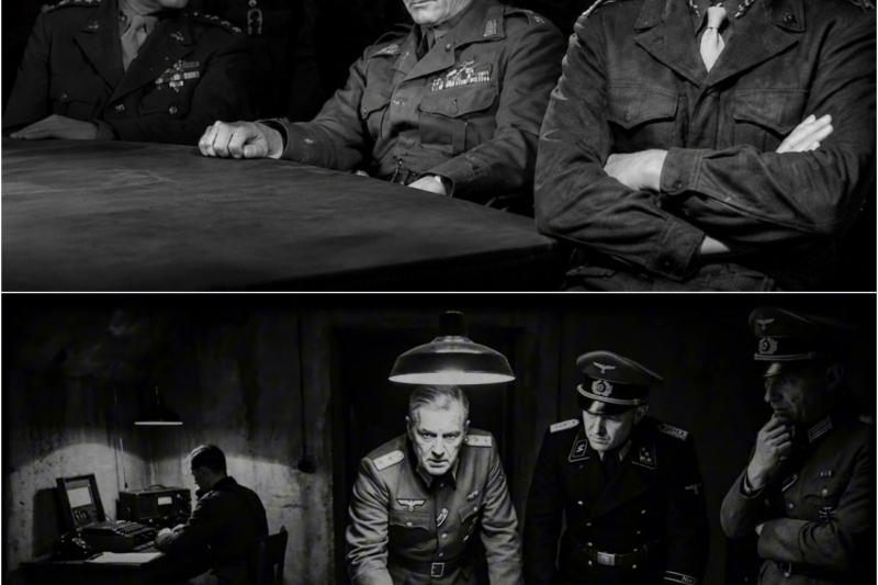 “What Eisenhower Said When He Realized Patton Was More Feared Than Montgomery by German Generals!”