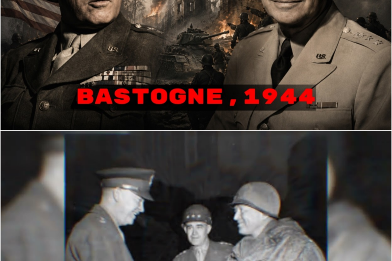 What Eisenhower Said Behind Closed Doors When Patton Saved Bastogne