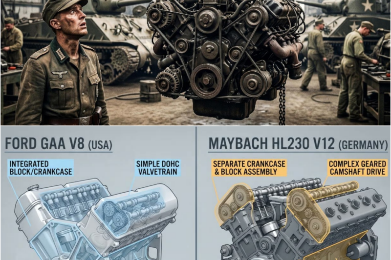 Why German Mechanics Couldn’t Understand the Sherman Tank Engine