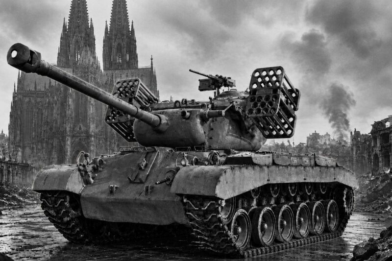 Why German Tank Crews Never Realized the American Pershing’s 90mm Gun Could Destroy Tigers