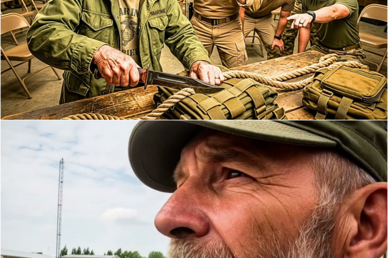 Instructor Mocked His WWII Ka-Bar — The Old Marine’s Demo Silenced the Whole Seminar