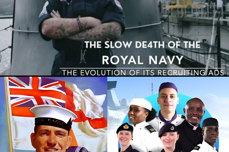 The Slow De4th of the Royal Navy The Evolution of its Recruiting Ads