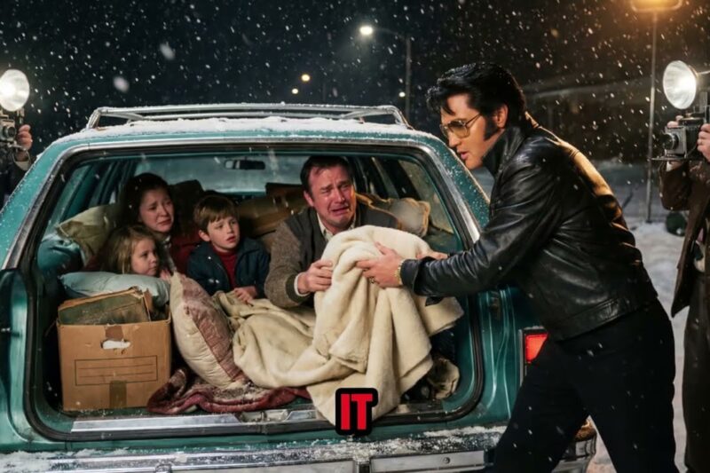 Elvis Presley Saw a Family SLEEPING in Their Car — What He Did Made Them Homeowners FAST