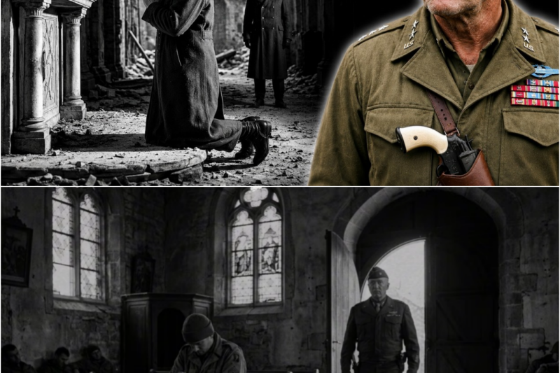 He Was Praying When Patton Found Him — Patton Waited Until He Finished