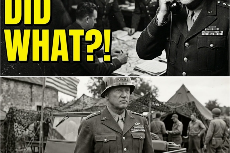 What Eisenhower Said When Patton Crossed the Rhine 24 Hours Before Montgomery’s Assault!