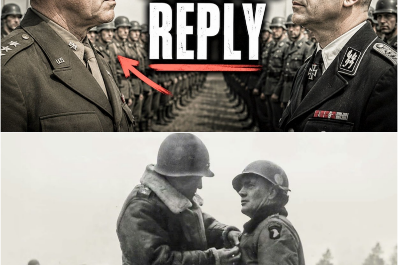An SS Colonel Demanded a Full Salute From 3,000 US Troops — Patton’s Reply Was Brutal.