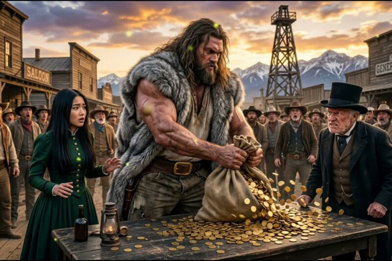 Nobody Wanted the Orphan Chinese Girl Then a Giant Mountain Man Slammed Gold on the Table and Said