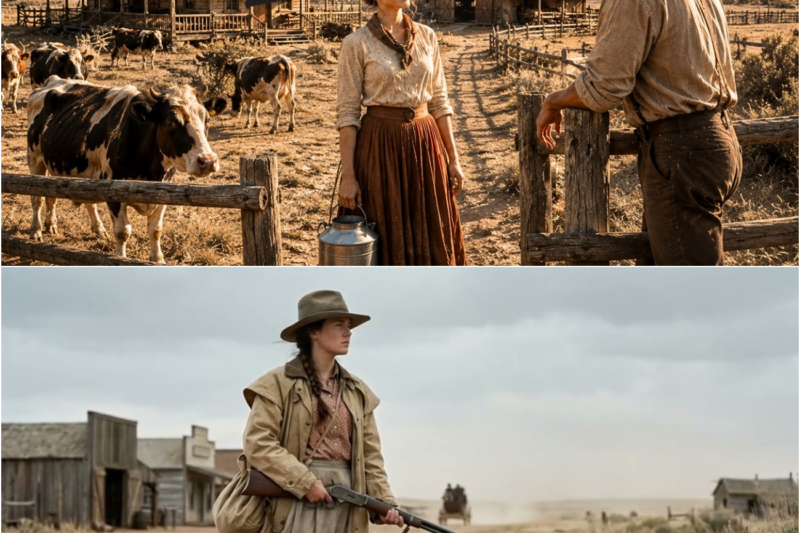 He Hired a Bride to Milk the Cows — She Turned His Ruined Homestead Into the Jewel of the Frontier