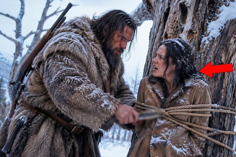 Please… Don’t Untie Me, She Begged — But The Mountain Man Untied It… And Froze At What He Saw…
