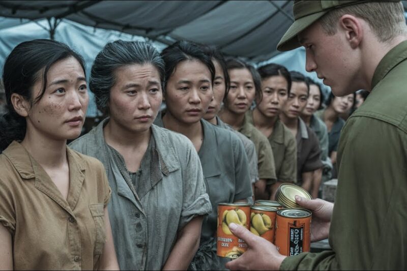 Female Japanese POWs Shocked When Americans Made the Canteen Free with Plenty of Food