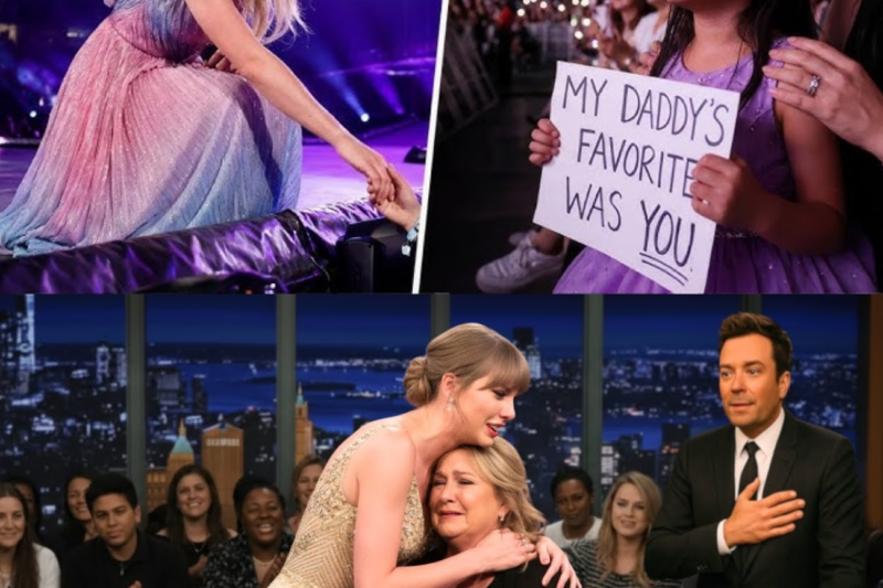 Jimmy Fallon Stu.nned When Taylor Swift Sees Woman Holding Daughter’s Photo in Aud1ence!