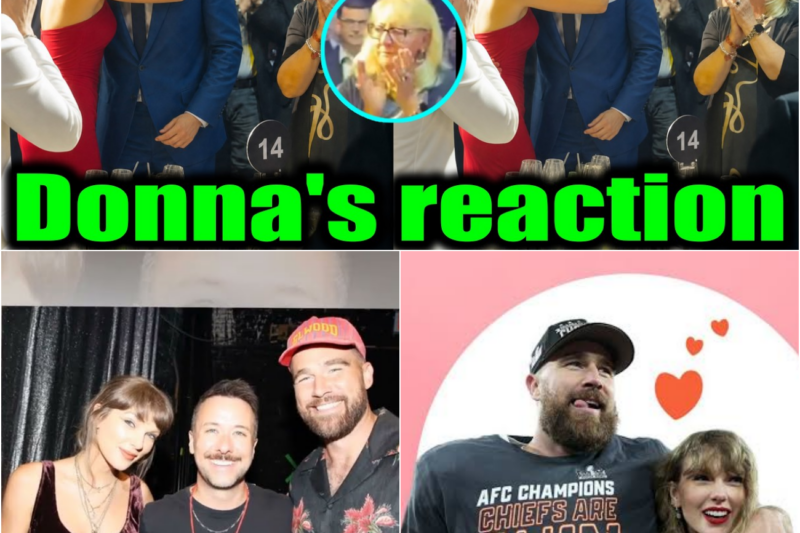 A Mother’s Unfiltered Joy: Donna Kelce’s Priceless Reaction to Taylor Swift and Travis Kelce’s Public Kiss Wins Over the Internet