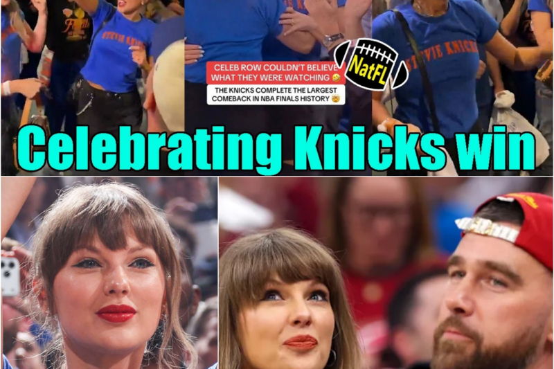 The Night Madison Square Garden Roared: The Knicks’ Historic Comeback and Taylor Swift’s Wild Courtside Celebration