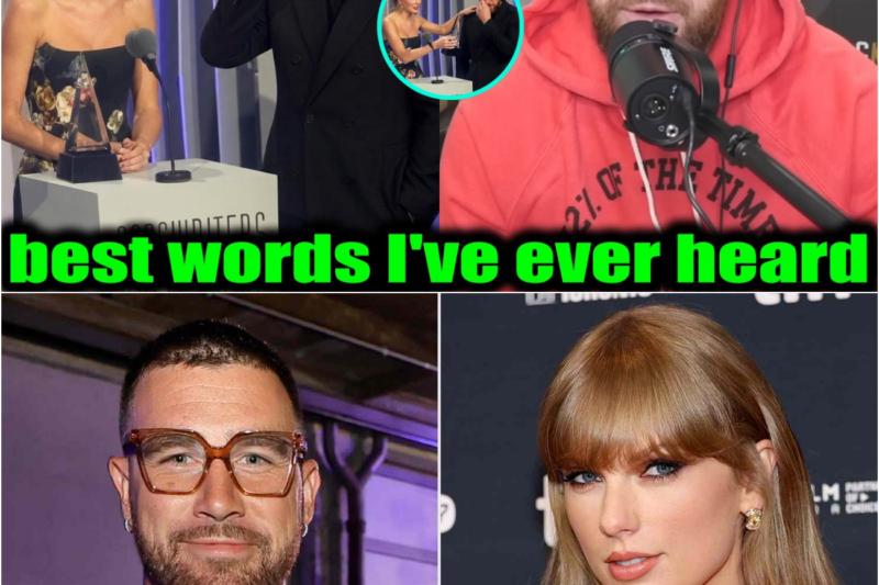 Travis Kelce Opens Up About The Emotional Impact of Taylor Swift’s Hall of Fame Speech