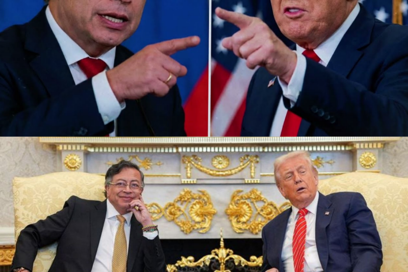 Trump publicly disparages Colombians — Petro confronts him immediately