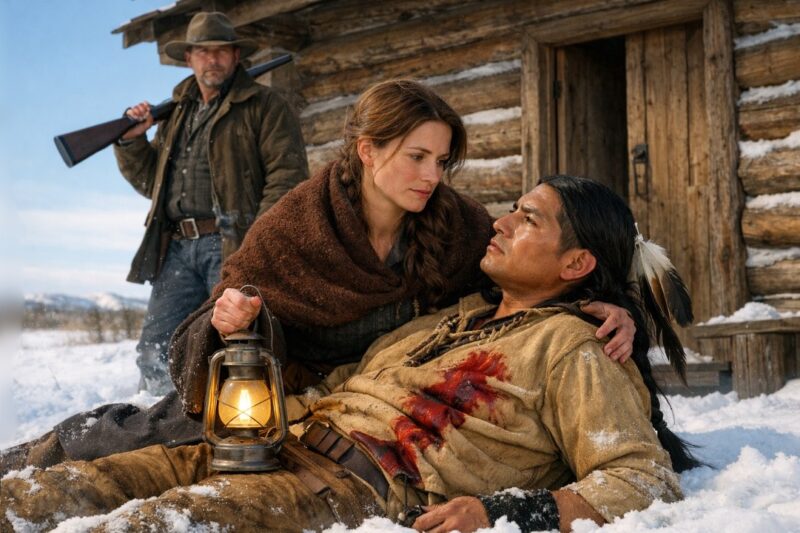 A Rancher’s Widow Found a Wounded Apache Warrior in the Snow — Three Days Later His Tribe Returned