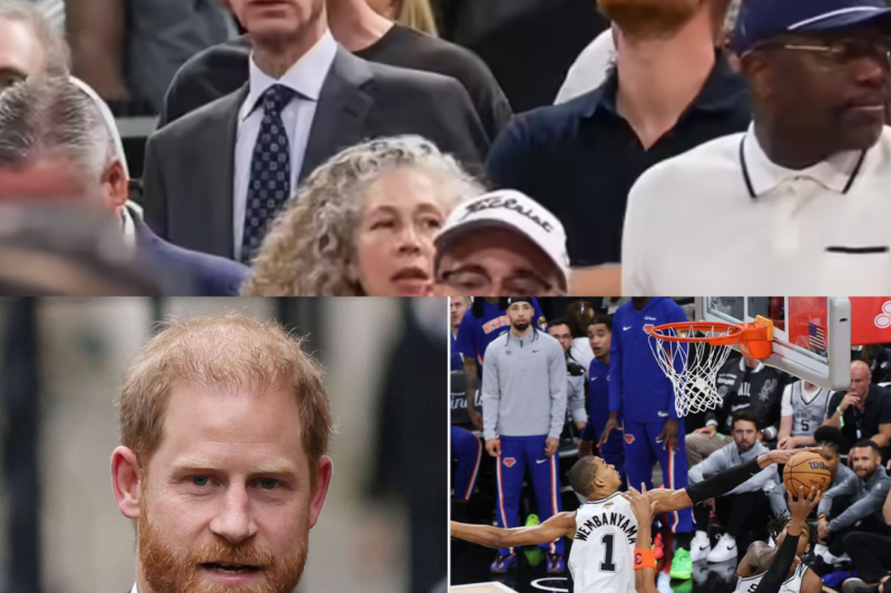 Prince Harry Turns Heads with Surprise NBA Finals Appearance While Royal Family Celebrates in London