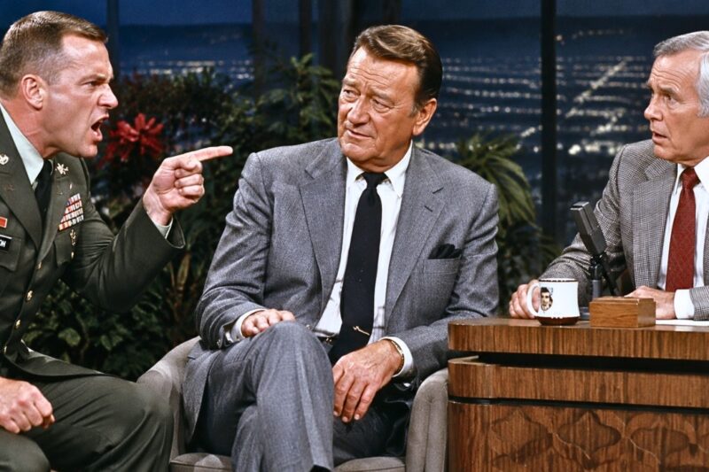A War Hero INSULTED John Wayne on Live TV — Seconds Later, He Regretted Every Word!