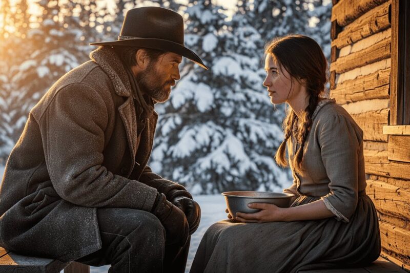 A Starving Nurse Saved A Wealthy Cowboy In The Snow, Until He Made Her His World