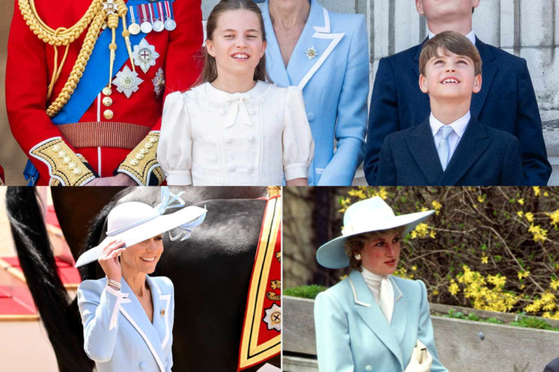 Kate Middleton’s Stunning Blue Outfit Sparks Emotional Comparisons to Princess Diana’s Iconic 1987 Look