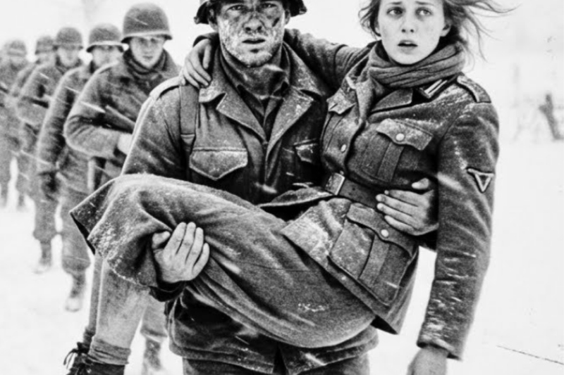 “They’ll Leave Us to Freeze” — German Women POWs Carried by U.S. Sold1ers in a Blizzard 