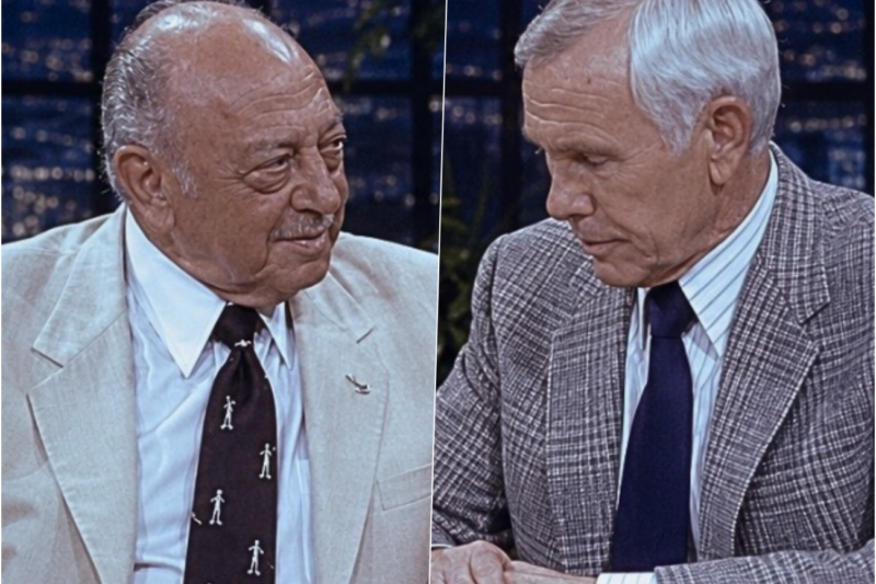 Mel Blanc Placed a TAPE RECORDER On Johnny Carson’s Desk — What Played Left The Studio In Silence