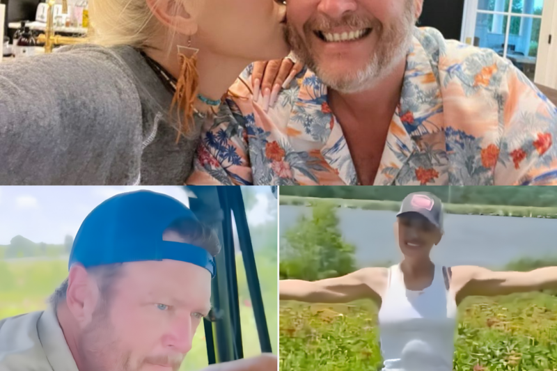 Gwen Stefani Shares a Rare Glimpse of Blake Shelton at Their Oklahoma Ranch: “Back in Oklahoma”