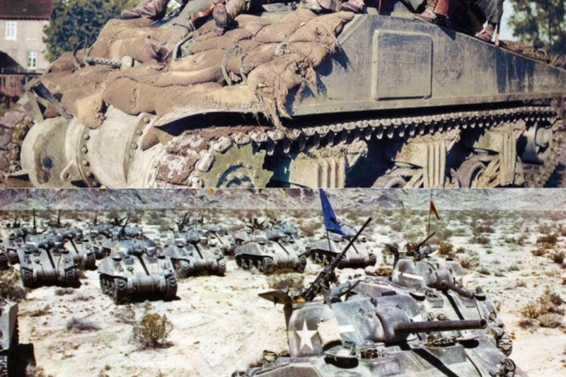 German Troops Never Knew American Sherman Tanks Had The World’s Most Advanced Radios
