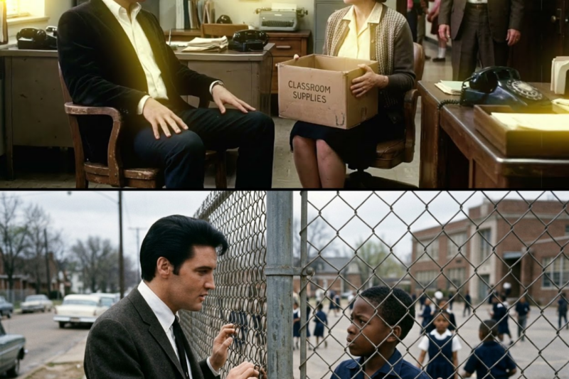 Elvis Heard 4 Words From A 10 Year Old — Then ENDED A Principal’s Decision